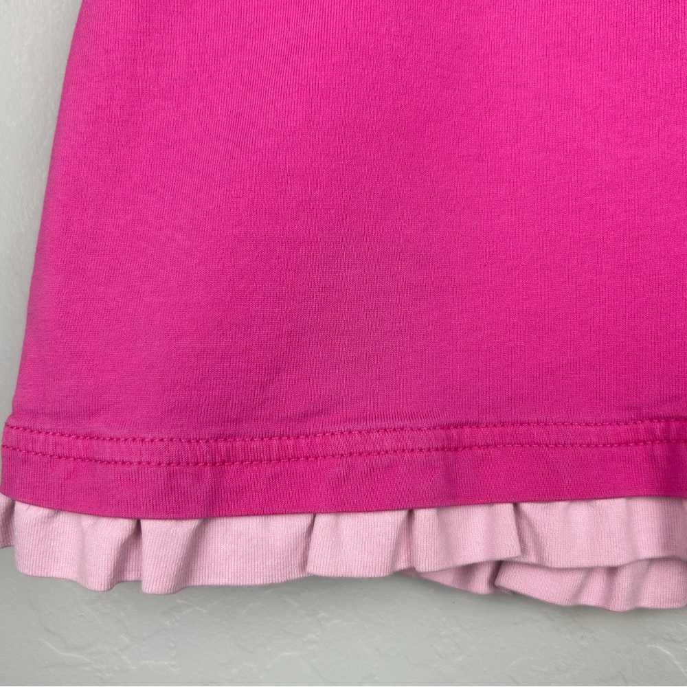 Hanna Andersson long sleeve pink dress with owl appliqué size 90 US 3 - Picture 16 of 16
